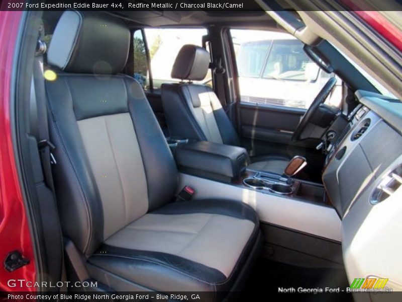 Redfire Metallic / Charcoal Black/Camel 2007 Ford Expedition Eddie Bauer 4x4