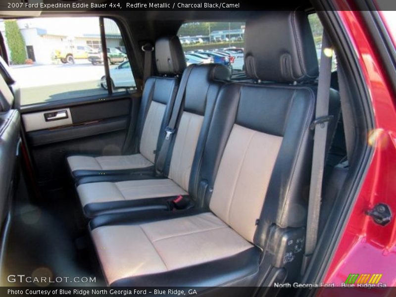 Redfire Metallic / Charcoal Black/Camel 2007 Ford Expedition Eddie Bauer 4x4