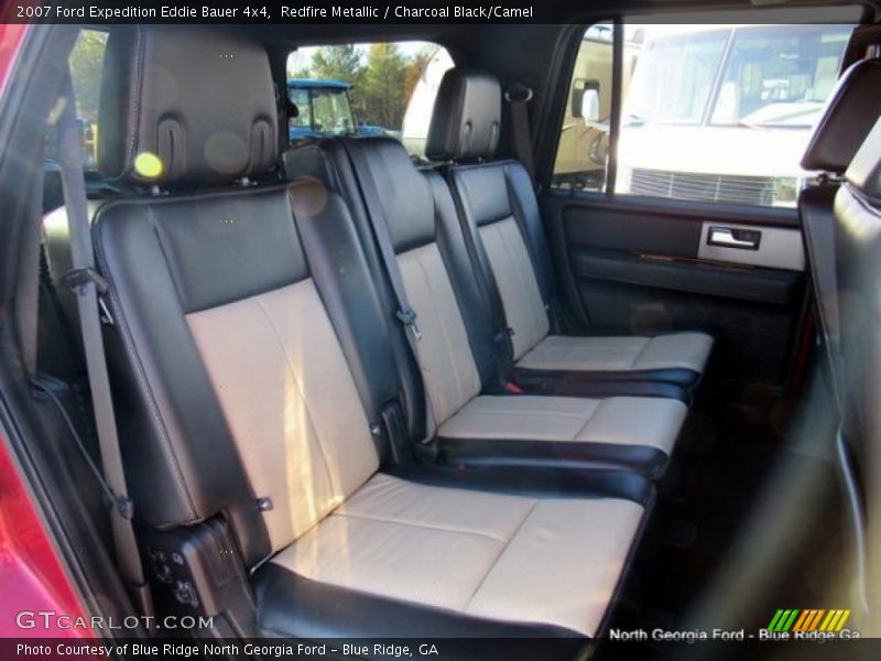 Redfire Metallic / Charcoal Black/Camel 2007 Ford Expedition Eddie Bauer 4x4