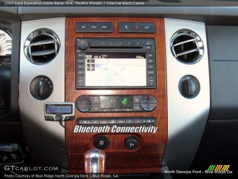 Redfire Metallic / Charcoal Black/Camel 2007 Ford Expedition Eddie Bauer 4x4