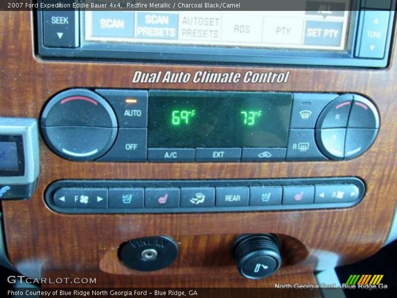 Redfire Metallic / Charcoal Black/Camel 2007 Ford Expedition Eddie Bauer 4x4