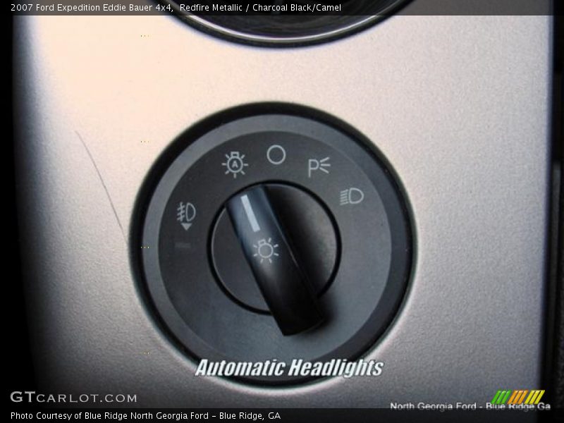 Redfire Metallic / Charcoal Black/Camel 2007 Ford Expedition Eddie Bauer 4x4