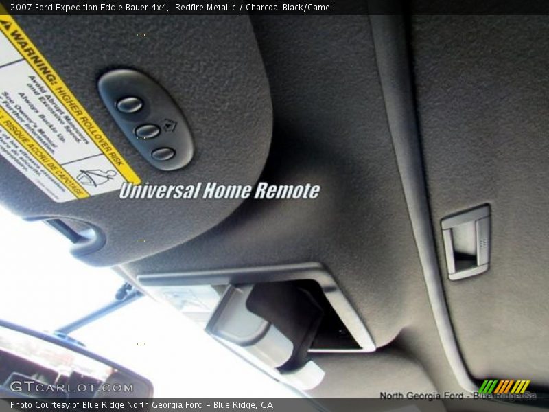 Redfire Metallic / Charcoal Black/Camel 2007 Ford Expedition Eddie Bauer 4x4