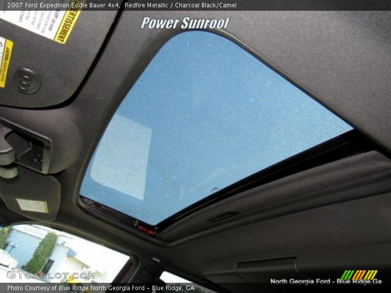 Redfire Metallic / Charcoal Black/Camel 2007 Ford Expedition Eddie Bauer 4x4