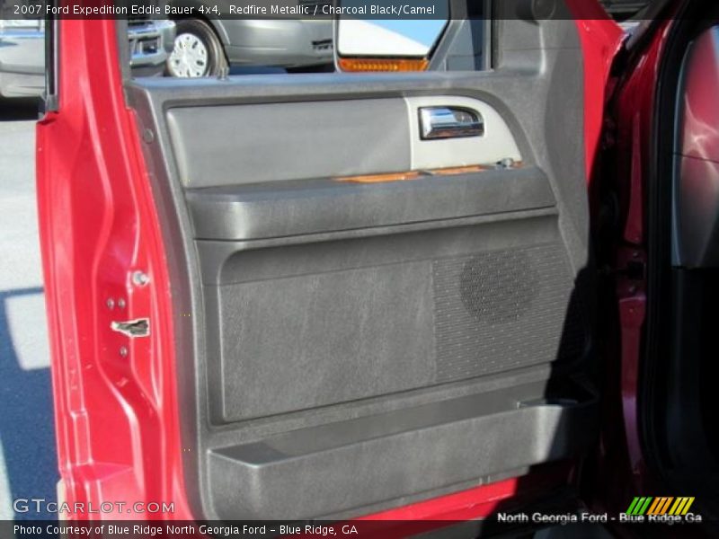 Redfire Metallic / Charcoal Black/Camel 2007 Ford Expedition Eddie Bauer 4x4