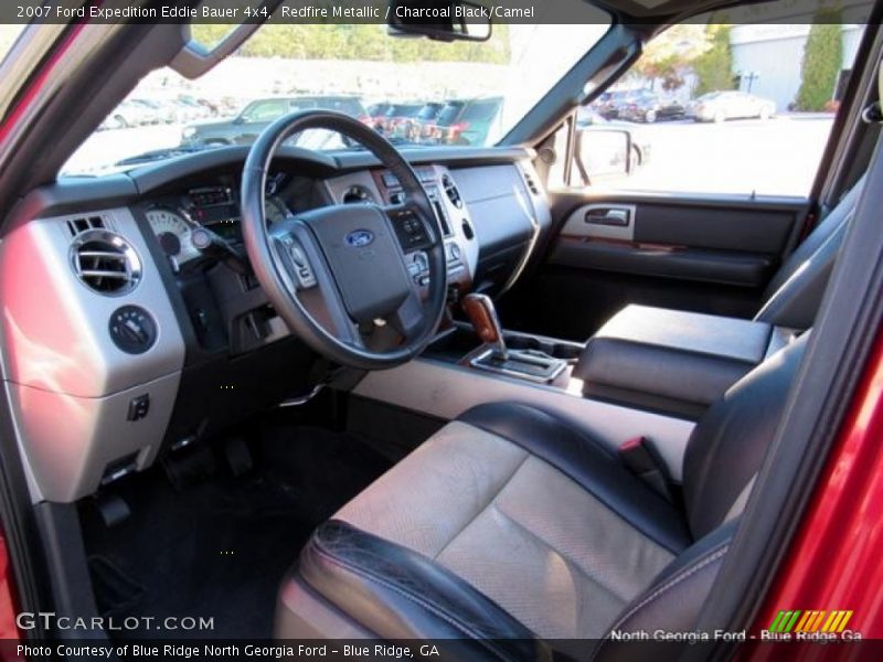 Redfire Metallic / Charcoal Black/Camel 2007 Ford Expedition Eddie Bauer 4x4