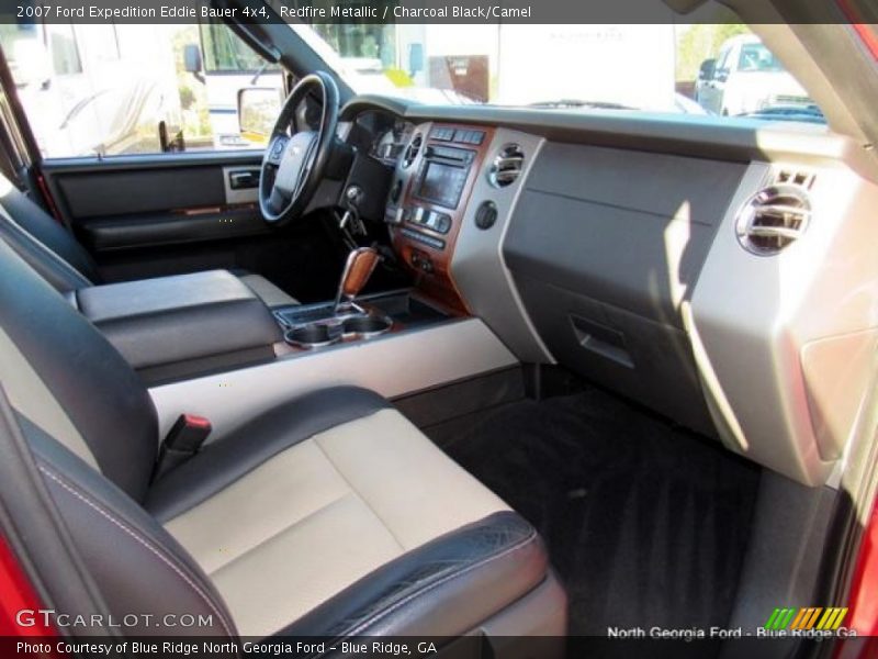 Redfire Metallic / Charcoal Black/Camel 2007 Ford Expedition Eddie Bauer 4x4
