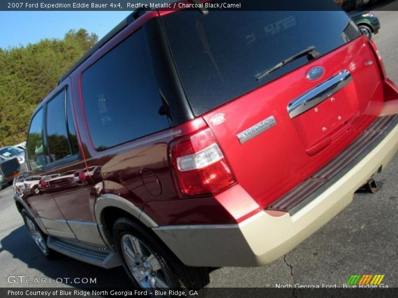 Redfire Metallic / Charcoal Black/Camel 2007 Ford Expedition Eddie Bauer 4x4
