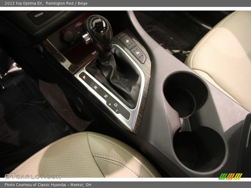 Remington Red / Beige 2013 Kia Optima EX