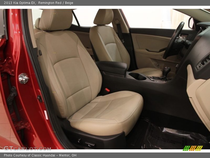 Remington Red / Beige 2013 Kia Optima EX