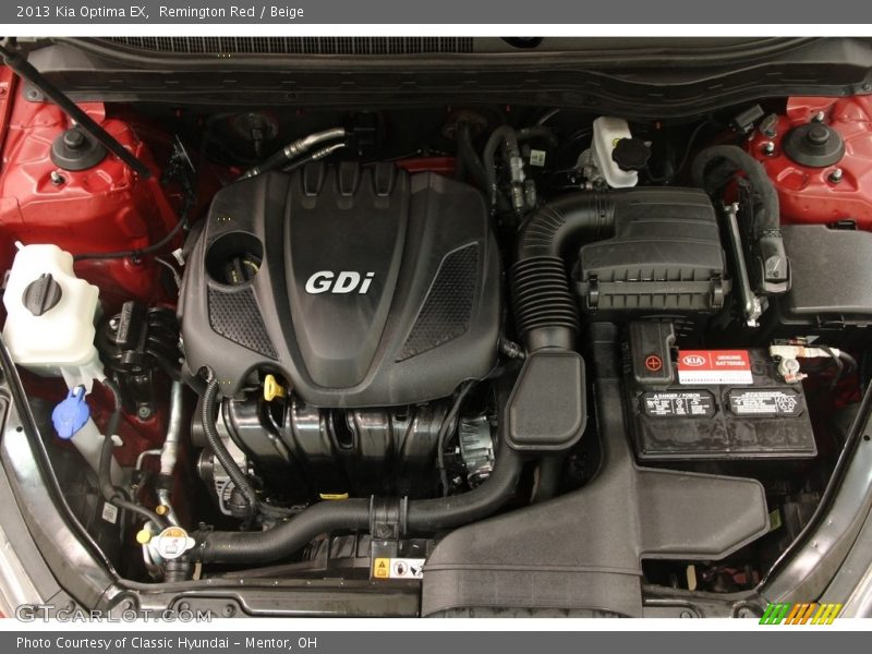 Remington Red / Beige 2013 Kia Optima EX