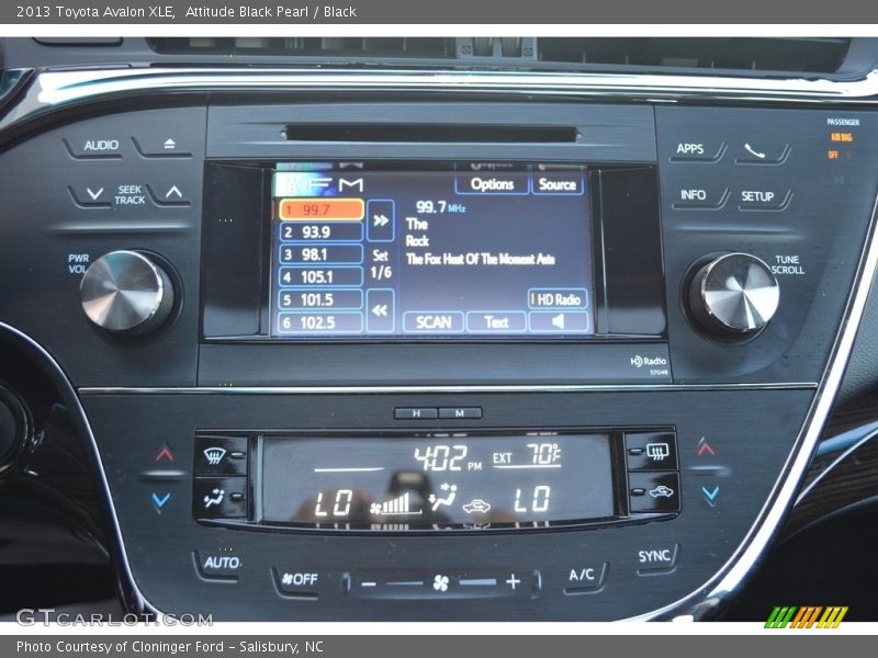 Attitude Black Pearl / Black 2013 Toyota Avalon XLE