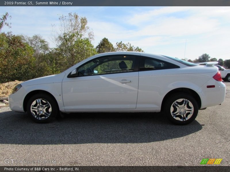 Summit White / Ebony 2009 Pontiac G5