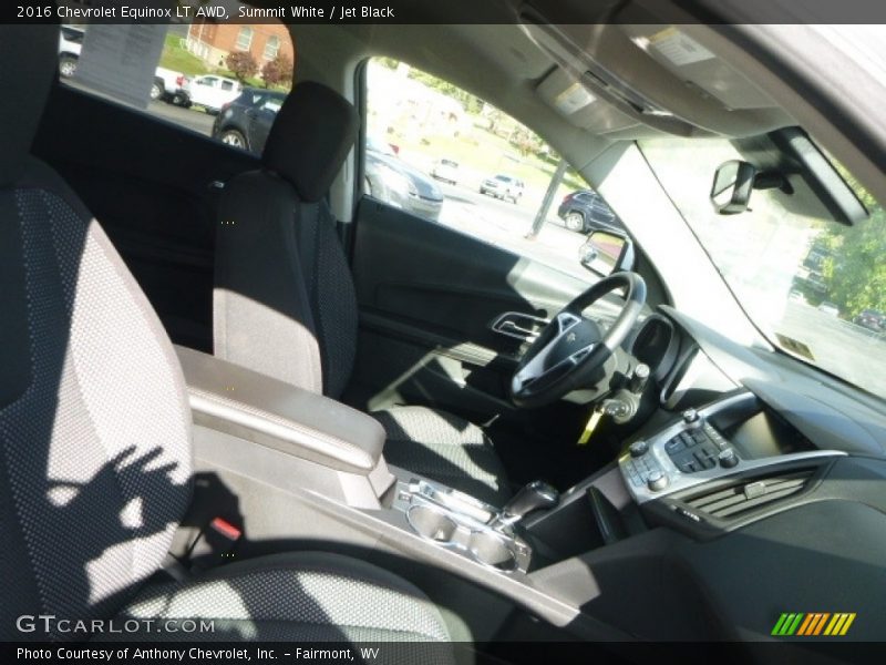 Summit White / Jet Black 2016 Chevrolet Equinox LT AWD