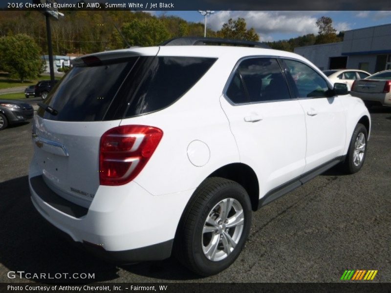 Summit White / Jet Black 2016 Chevrolet Equinox LT AWD