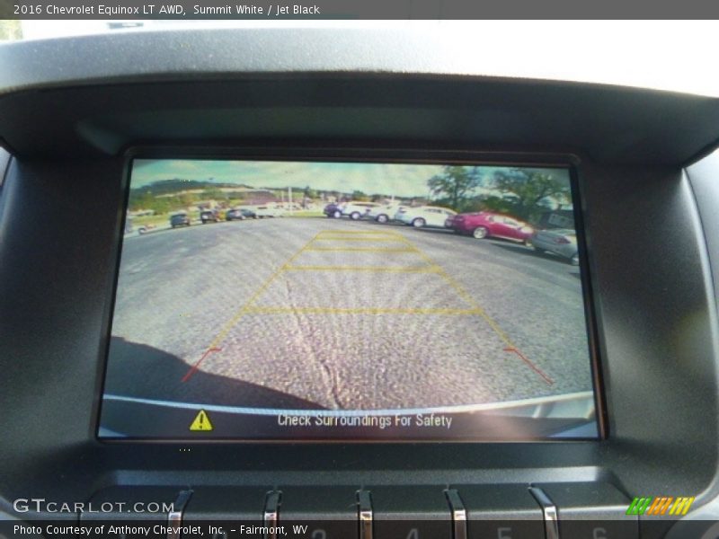 Summit White / Jet Black 2016 Chevrolet Equinox LT AWD