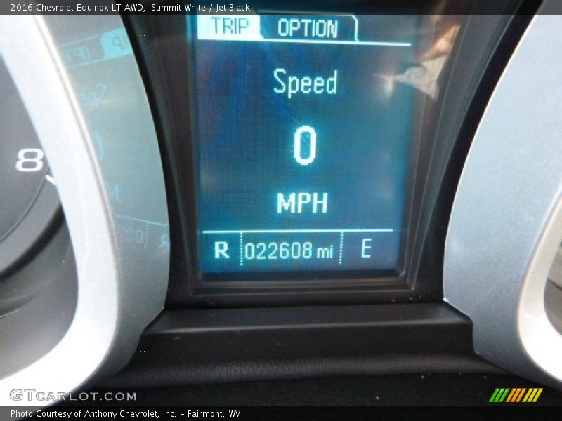 Summit White / Jet Black 2016 Chevrolet Equinox LT AWD