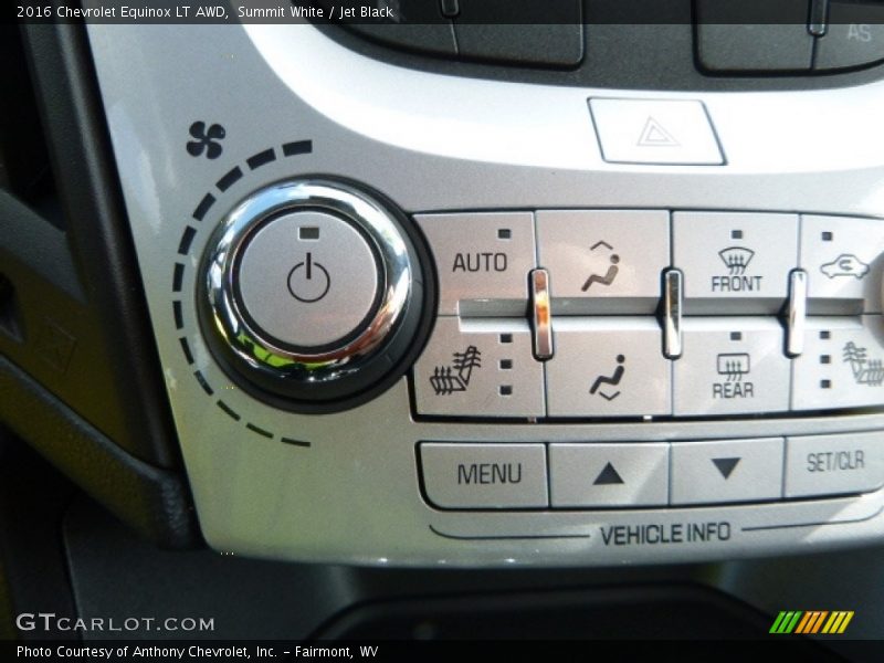 Summit White / Jet Black 2016 Chevrolet Equinox LT AWD