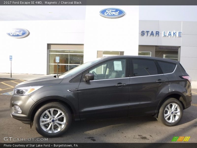 Magnetic / Charcoal Black 2017 Ford Escape SE 4WD