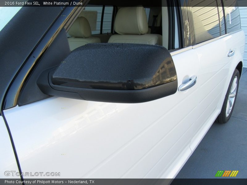 White Platinum / Dune 2016 Ford Flex SEL