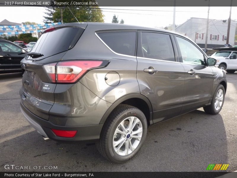 Magnetic / Charcoal Black 2017 Ford Escape SE 4WD
