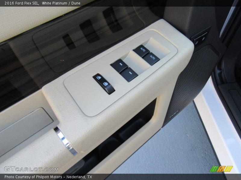 White Platinum / Dune 2016 Ford Flex SEL