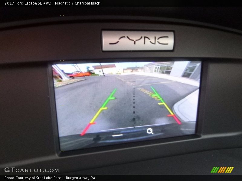 Magnetic / Charcoal Black 2017 Ford Escape SE 4WD