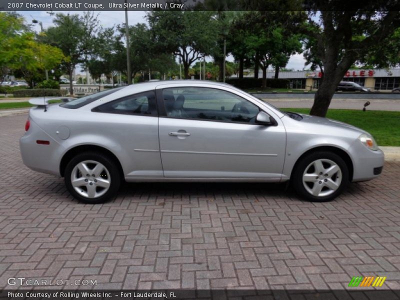 Ultra Silver Metallic / Gray 2007 Chevrolet Cobalt LT Coupe