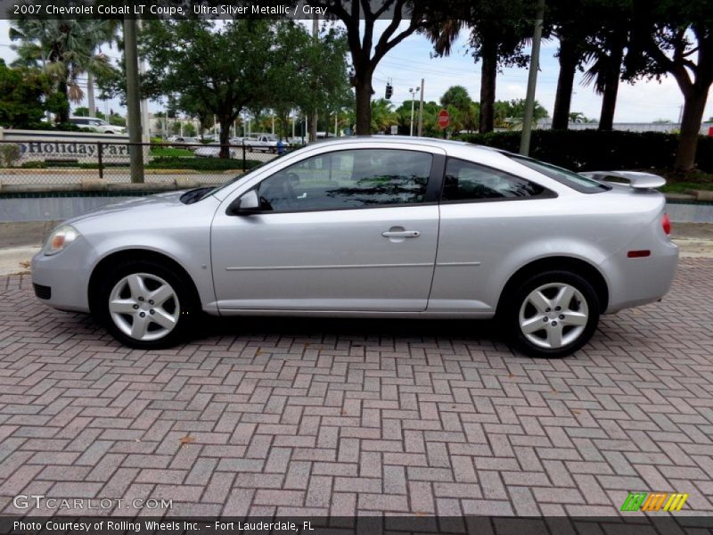 Ultra Silver Metallic / Gray 2007 Chevrolet Cobalt LT Coupe