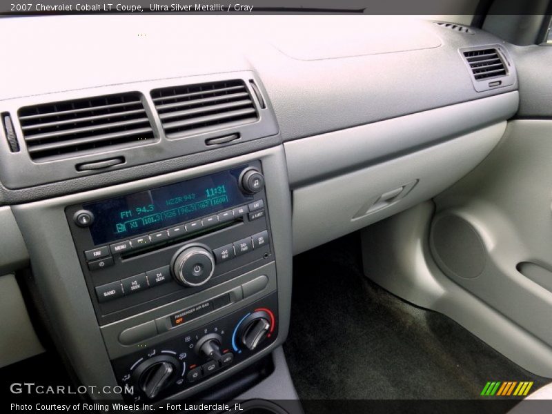 Ultra Silver Metallic / Gray 2007 Chevrolet Cobalt LT Coupe