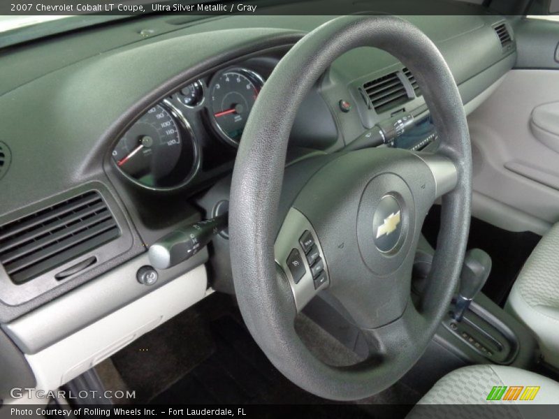 Ultra Silver Metallic / Gray 2007 Chevrolet Cobalt LT Coupe