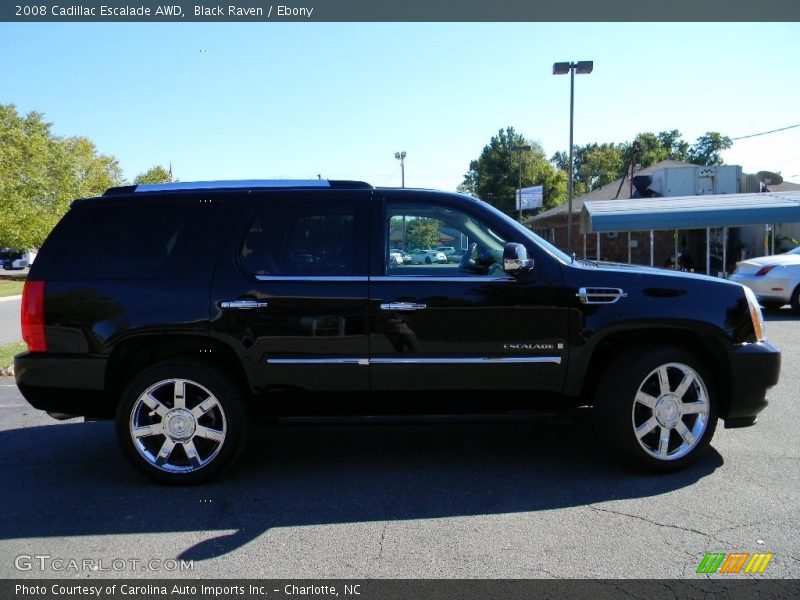Black Raven / Ebony 2008 Cadillac Escalade AWD