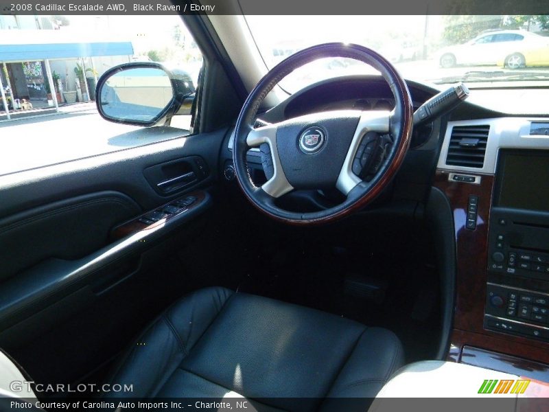 Black Raven / Ebony 2008 Cadillac Escalade AWD