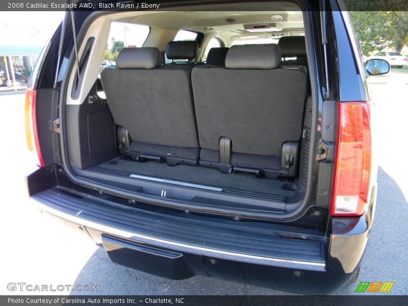 Black Raven / Ebony 2008 Cadillac Escalade AWD