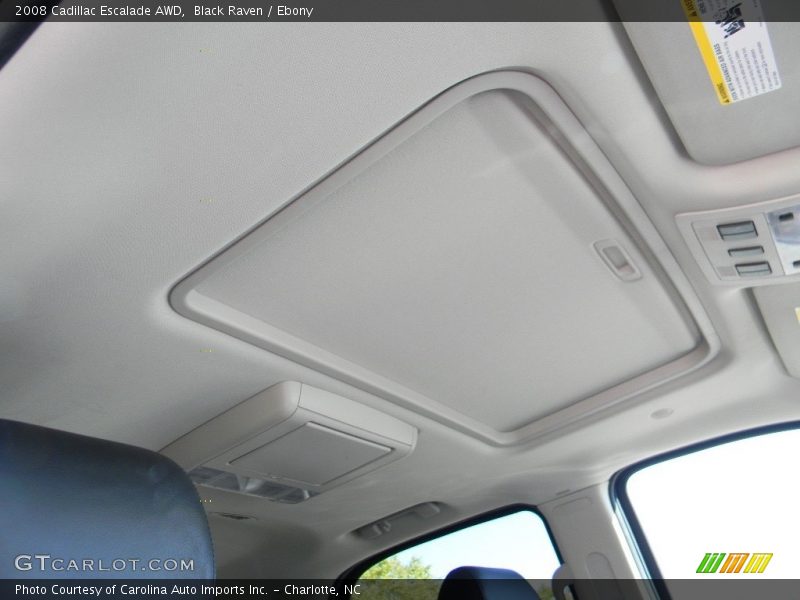 Black Raven / Ebony 2008 Cadillac Escalade AWD