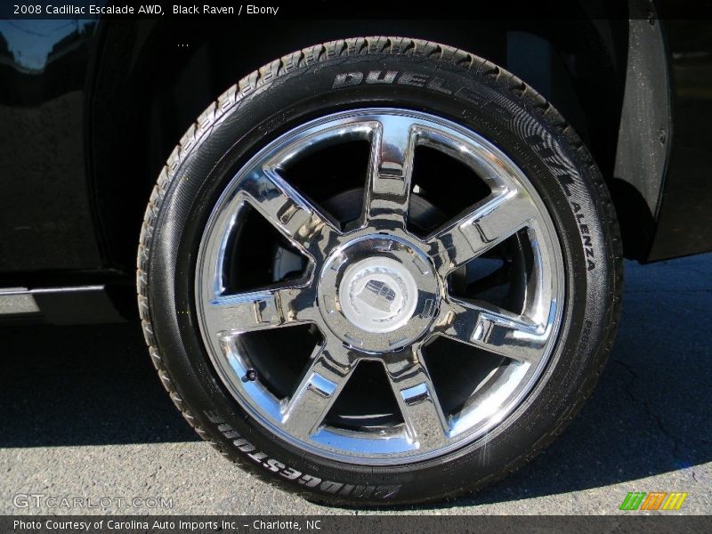 Black Raven / Ebony 2008 Cadillac Escalade AWD