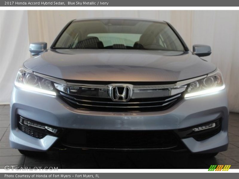 Blue Sky Metallic / Ivory 2017 Honda Accord Hybrid Sedan