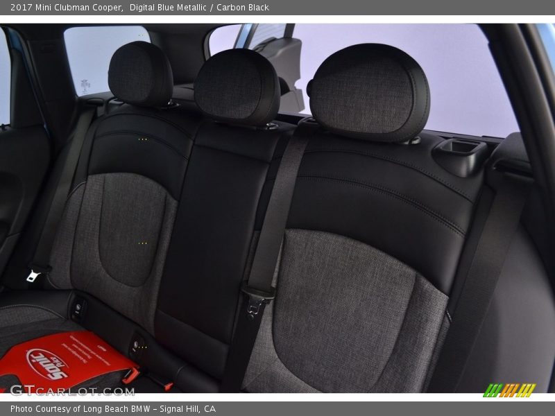 Digital Blue Metallic / Carbon Black 2017 Mini Clubman Cooper