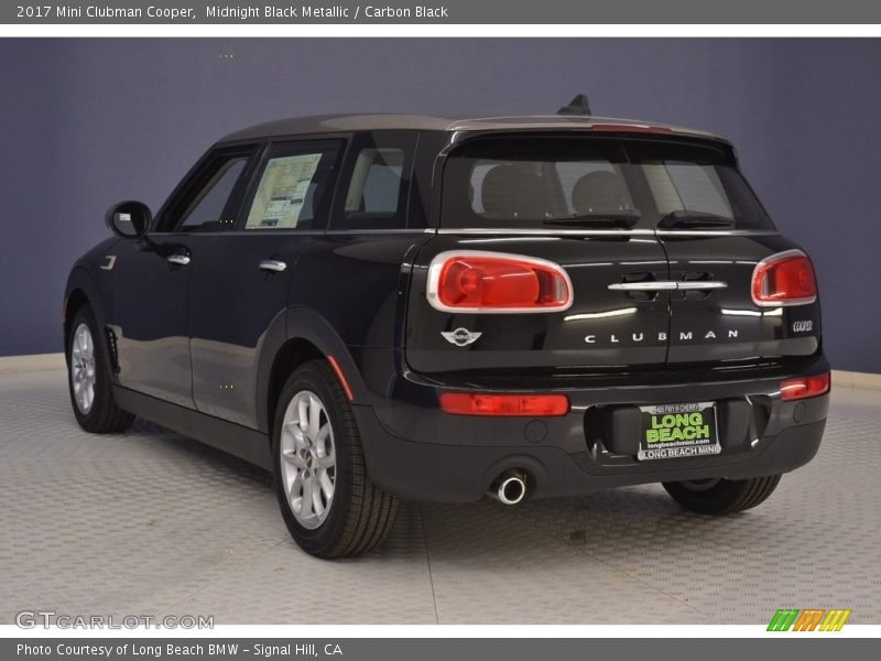 Midnight Black Metallic / Carbon Black 2017 Mini Clubman Cooper