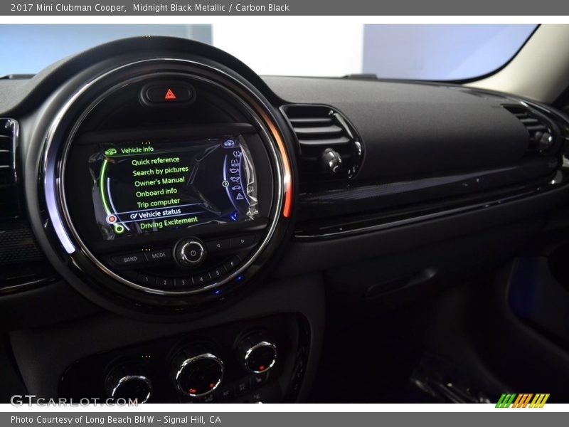 Midnight Black Metallic / Carbon Black 2017 Mini Clubman Cooper