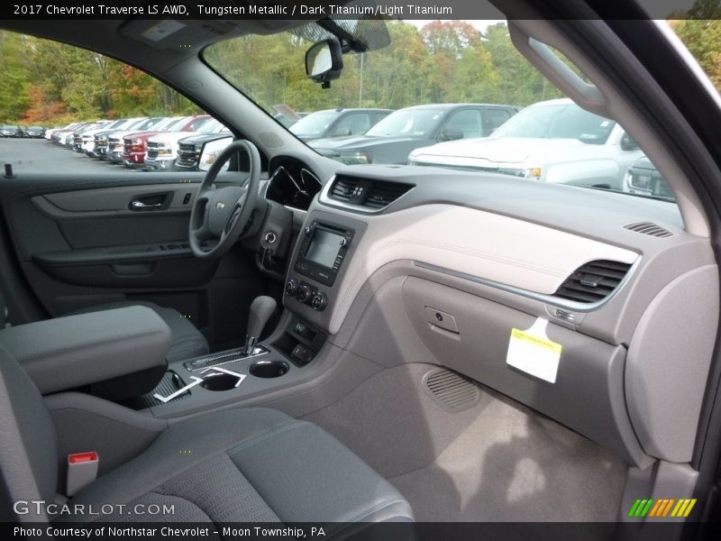 Tungsten Metallic / Dark Titanium/Light Titanium 2017 Chevrolet Traverse LS AWD