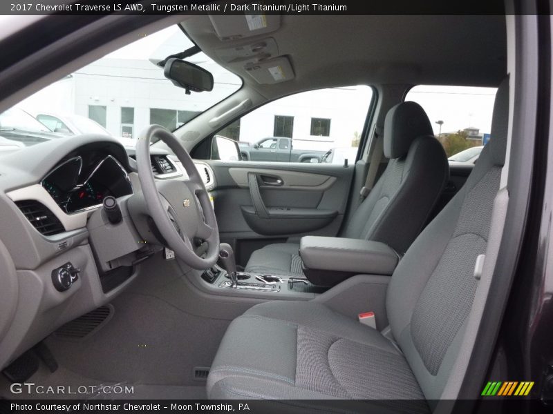 Tungsten Metallic / Dark Titanium/Light Titanium 2017 Chevrolet Traverse LS AWD