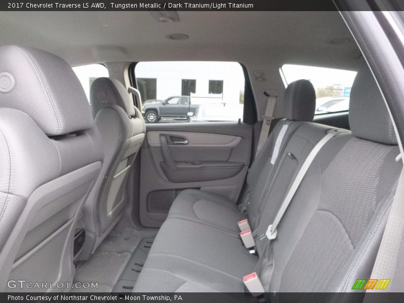 Tungsten Metallic / Dark Titanium/Light Titanium 2017 Chevrolet Traverse LS AWD