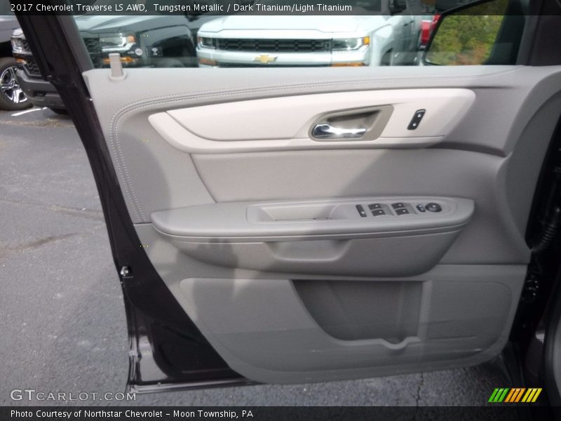 Tungsten Metallic / Dark Titanium/Light Titanium 2017 Chevrolet Traverse LS AWD