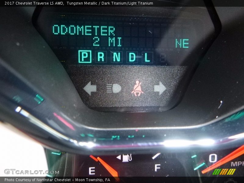 Tungsten Metallic / Dark Titanium/Light Titanium 2017 Chevrolet Traverse LS AWD