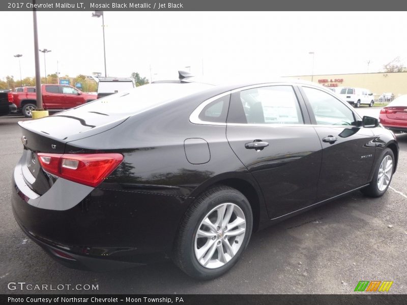 Mosaic Black Metallic / Jet Black 2017 Chevrolet Malibu LT