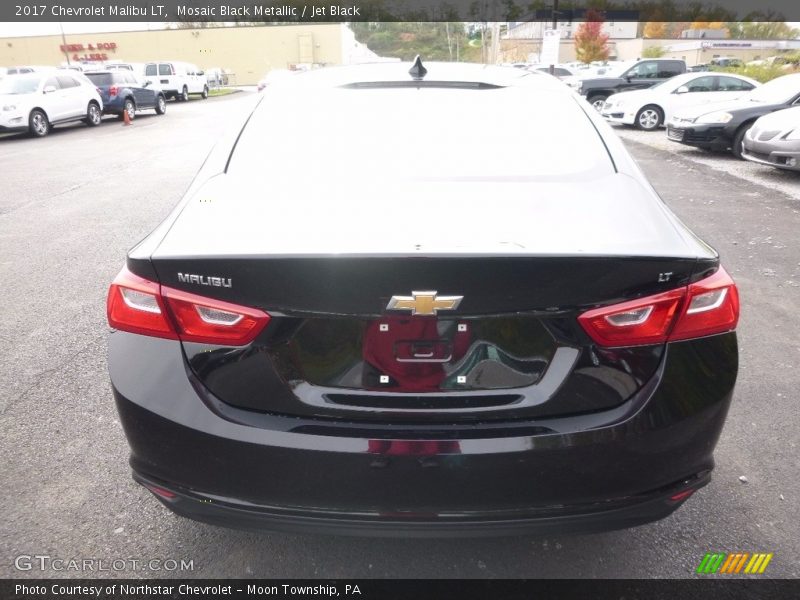 Mosaic Black Metallic / Jet Black 2017 Chevrolet Malibu LT