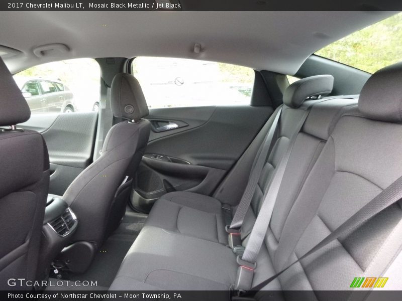 Mosaic Black Metallic / Jet Black 2017 Chevrolet Malibu LT