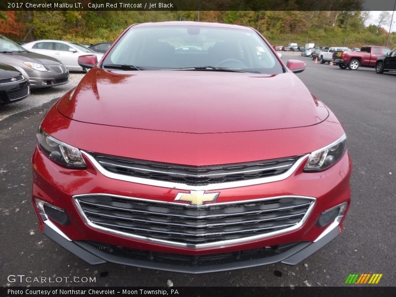 Cajun Red Tintcoat / Jet Black 2017 Chevrolet Malibu LT