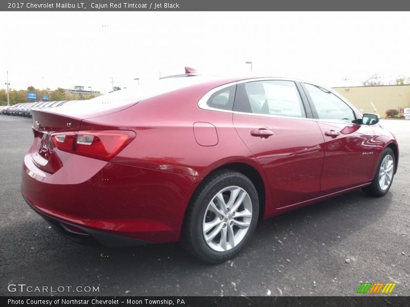 Cajun Red Tintcoat / Jet Black 2017 Chevrolet Malibu LT